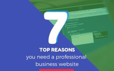 7 top reasons you need a professional business website