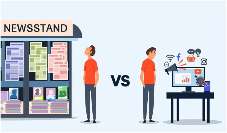 comparison between digital advertising and digital advertising