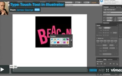 The Type Touch Tool In Adobe Illustrator